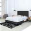 Base de lit tapissier Boyd Sleep Sicily-817239214-817239212