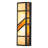 Santa Fe Steel Flush Mounted Sconce