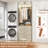 4ft Closet System with Wooden Drawers-1418716312