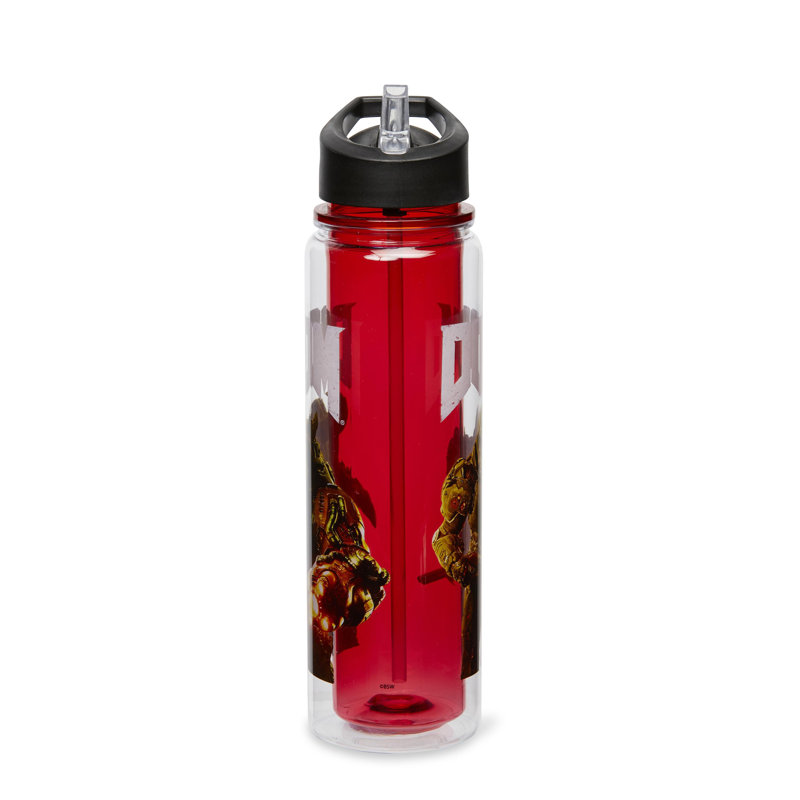 Cyberdemon à parois 16 oz. Bouteille d'eau en plastique