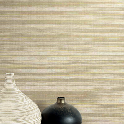Rouleau de papier peint à texture l 27 pi x l 27 po en sisal Hazeltine
