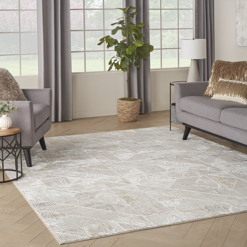 Swader Geometric Area Rug, Rectangle 239 x 300cm
