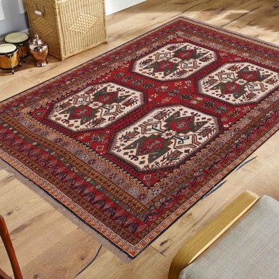 Sal Wool Southwestern Indoor Rug