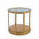Gelston Glass Top End Table