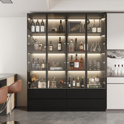 63" W China Cabinet