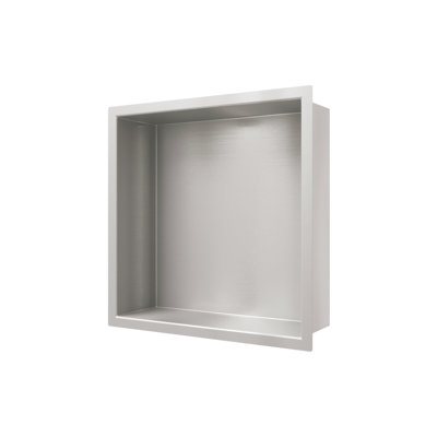 Niche de douche encastrée en acier inoxydable