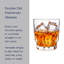 Mikasa Hampshire Double Old Fashioned Glass Set, 12 Ounce