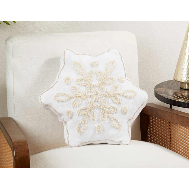 Snowflake Throw Pillow