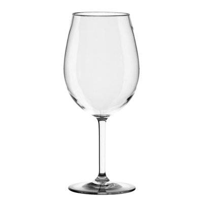 Protaras 625ml Plastic Stemmed Wine Glass
