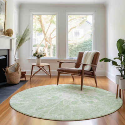 Premium Machine Washable Arnette Mint Rug