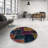Abstract Indoor Rug-380032867