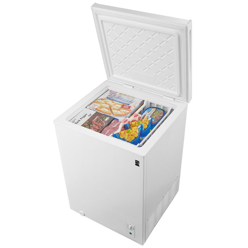 Kenmore 5 cu. ft. Garage Ready Chest Freezer with Adjustable Temperature Controls