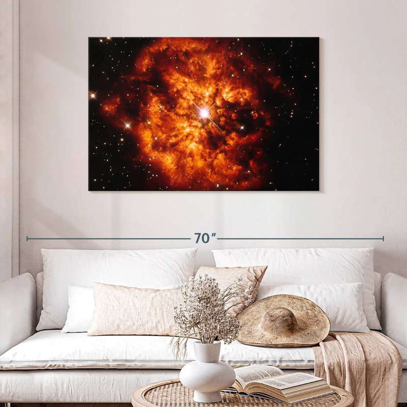 Oberle Wolf Rayet Star, 30" H x 45" W