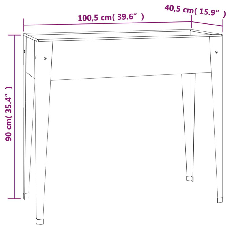 Leod Elevated Planter