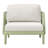 Patio Deep Seating Club Chair With Cushions (Set Of 2)
