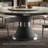 Simple Luxury Marble Round Dining Table Sets-105348513