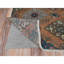 Tapis de couloir oriental de 3 po x 3 po x 10 po de couleur abricot noué à la main, de style persan rétro Bakhtiar ciselé à faible aspect vieilli, de style B3583E048B0D4BB1B85B8EE72CCA1E58