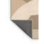 Tapis gris moelleux à motif géométrique moelleux et moelleux Durso Lotus-241563654