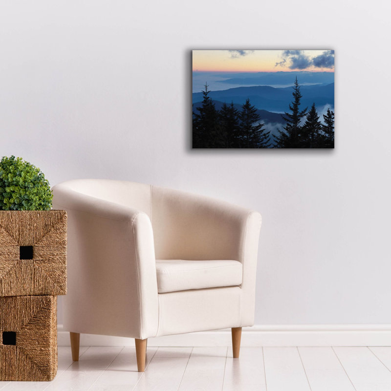  «Great Smoky Mountain Sunrise» par Lori Deiter, art mural sur toile, 26 po x 18 po, H 18 po x l 26 po