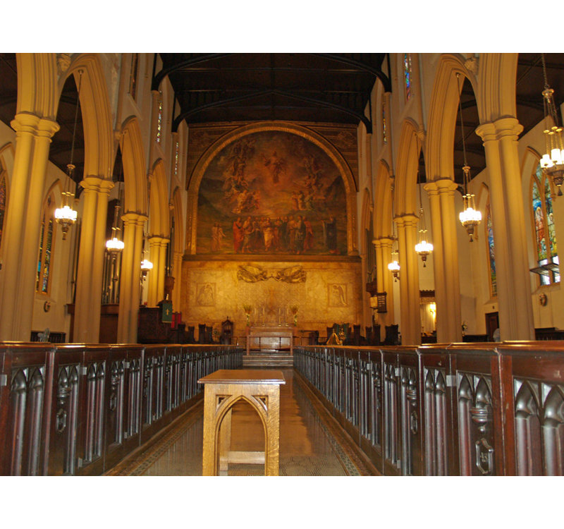 New York City Church of Ascension, H 14 po x l 18 po