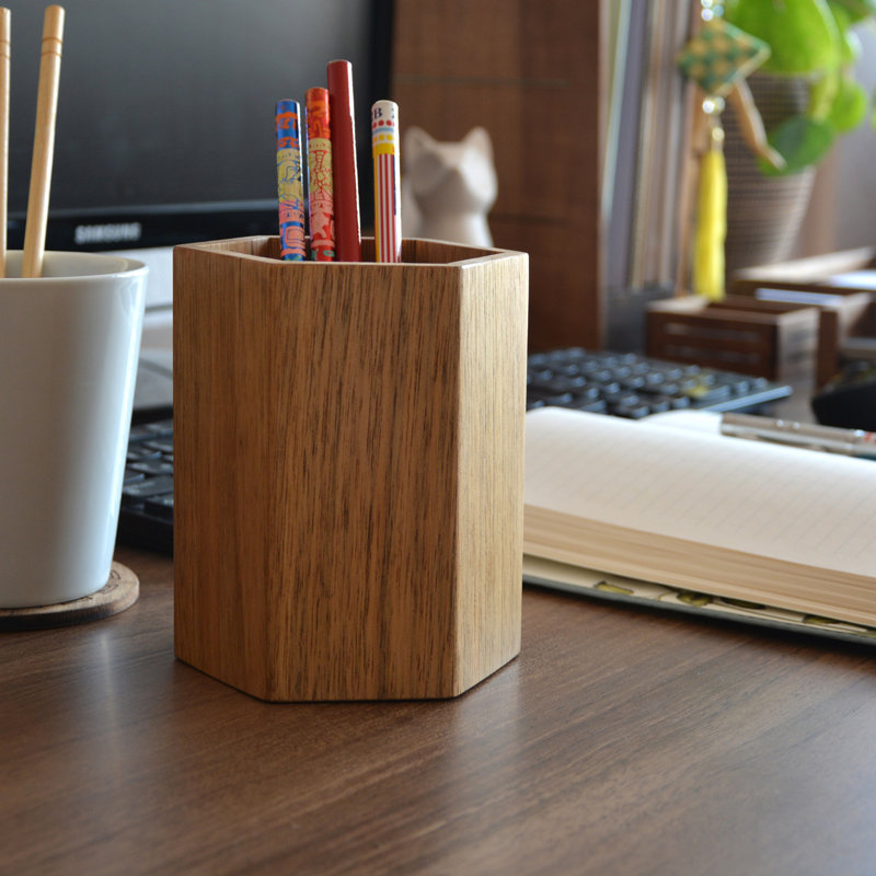 Longworth Wood Pen Holder