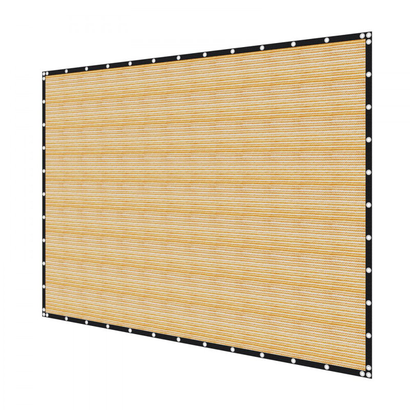 VEVOR Plastic Replacement Canopy, 365.8cm H x 609.6cm W x 0.3cm D, Beige