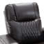 Fauteuil inclinable Power Motion avec port de charge USB, rangement pour bras cachés, 2 porte-gobelets et plateau pivotant à 360 °-1220761492