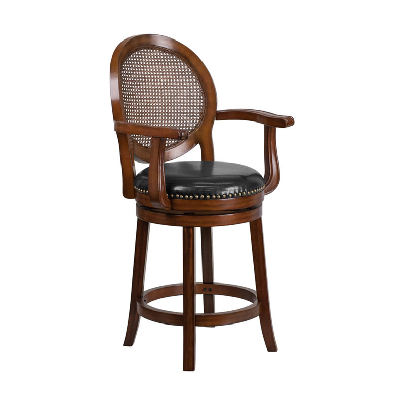 Tabouret de bar pivotant & Sauve, Tabouret de comptoir (assise à une hauteur de 26,