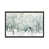 Toile encadrée de bois rustique foncé sélectionné