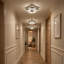 Altman Glass and Crystal LED Flush Mount