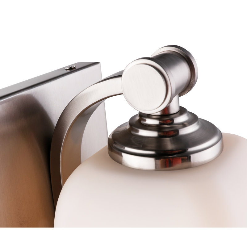 Thielen Armed Sconce, Satin Nickel
