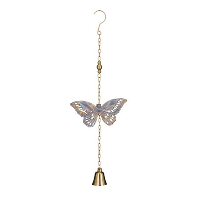 Cloche de jardin en fonte - papillon