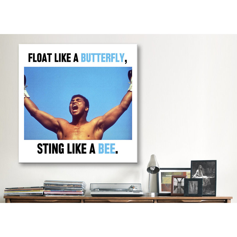 «Icon, Heroes and Legends Muhammad Ali», reproduction de photo sur toile, H 12 po x l 12 po x P 1,5 po