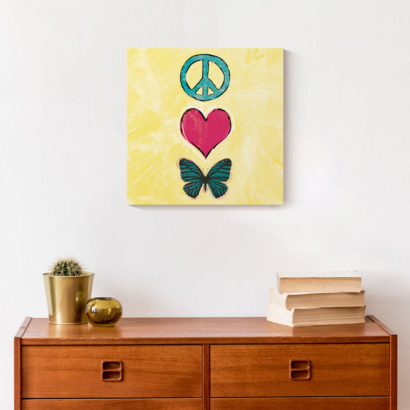 Art sur toile, H 12 po x l 12 po x P 1,25 po