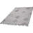 4x6 Trellis Area Rug Loom & White/grey - Stain , Non-shedding, Shiny Fade