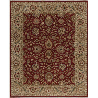 Maharani Hand Knotted Wool Area Rug