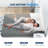 6" Charcoal Infused Medium Memory Foam Mattress-916527755