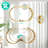 Rust Proof Metal Shower Curtain Hooks Rings-130955271