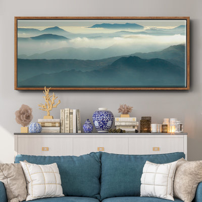 Above the Clouds- Framed Canvas