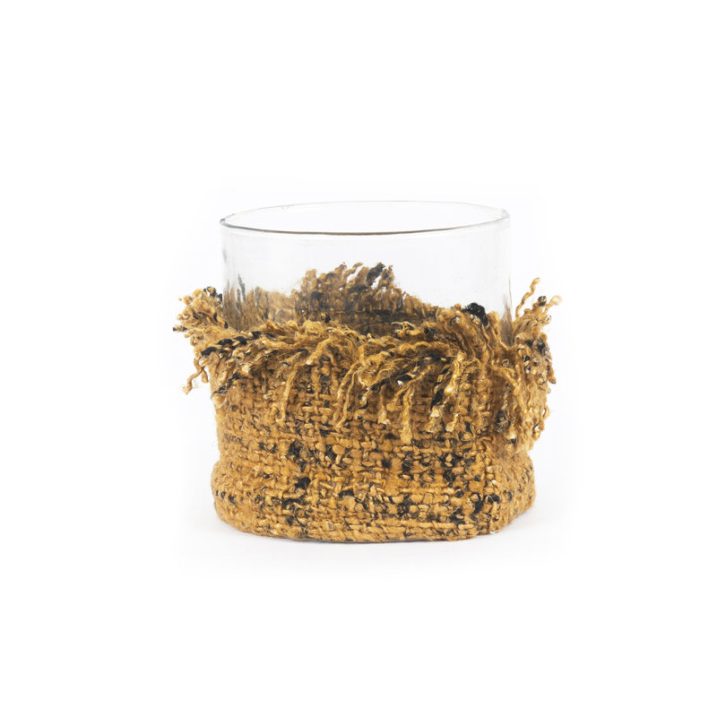 Tabletop Pillar, 15cm H x 15cm W x 15cm D, Cinnamon/Black