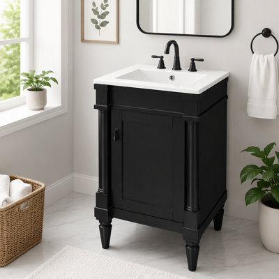 Free Standing Wall Mounted Single Double With MDF Top