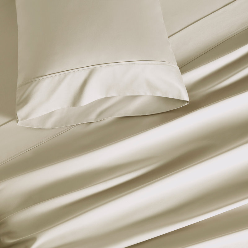 Lux Pillow Case, King Pillow Case, Ivory