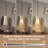 Rennata Height Adjustable Luxurious Alabaster Conical Pendant Lights(Set of 3)-513232940