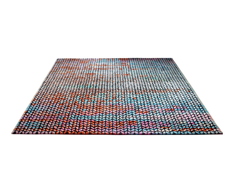 Dizzy Multi-coloured Indoor Rug, Rectangular 160 x 230cm