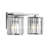 Caydie Prism Vintage Metal/Glass Classic Glam LED Vanity Light-186494133