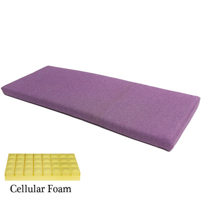 3”Thickeness Cellular Foam Bench Cushion Foam For Indoor/Outdoor Furniture/Window Seat Chair Sofa Couch Pads