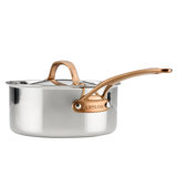 Anolon EverLast Tri-Ply Clad Saucepan with Lid, 3-Quart, Bronze