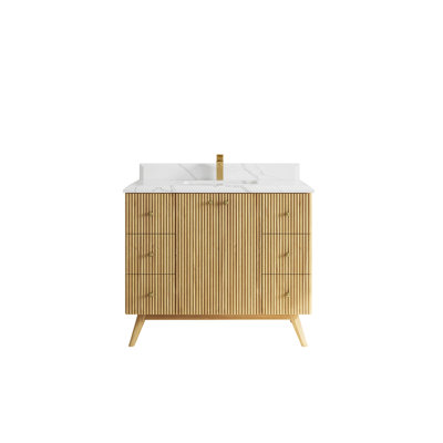 Ensemble de meuble-lavabo simple 42 po Kwuan