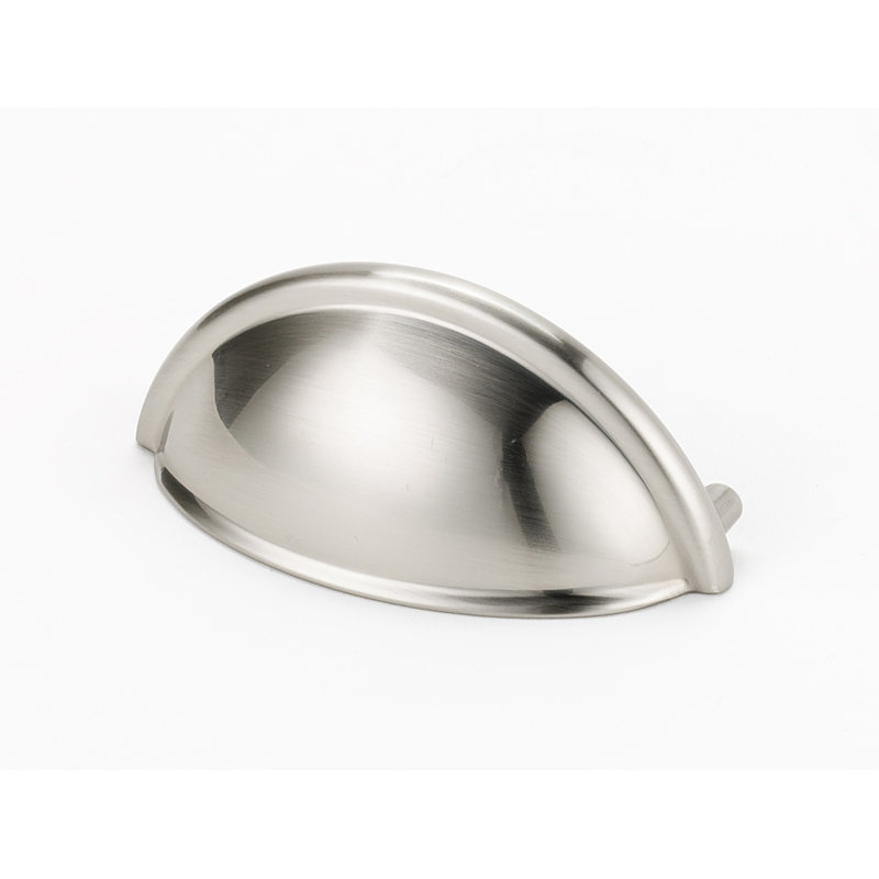 Pulls I Cup / Bin Pull, Satin Nickel