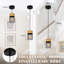 1 - Light Stainless Stee Cylinder Pendant
